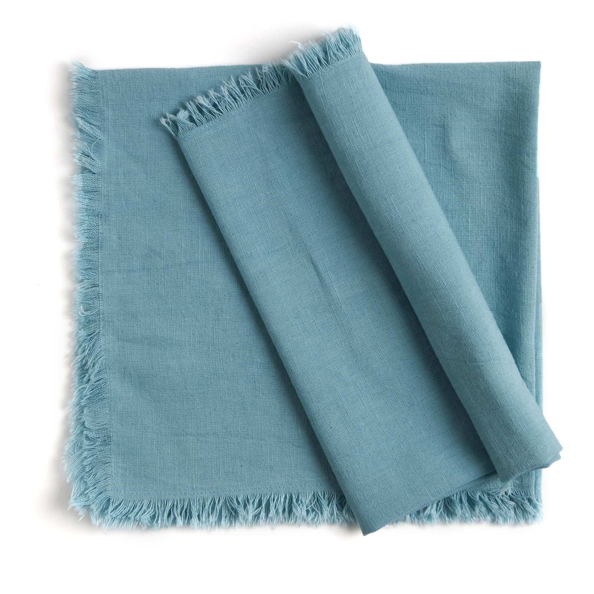 ACCENTHOME Natural Cotton Linen Napkin Set of 12 18x18 inch Dinner Napkins - Washable Soft Premium Hotel Quality Reusable Hemmed Edges Napkins Perfect Table Linens for Family Dinners, Weddings